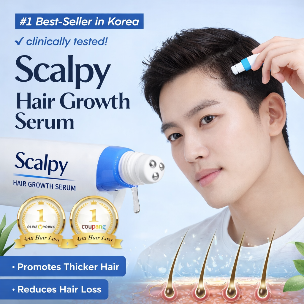 Scalpy Hair Growth Serum for Hair Loss & Thinning