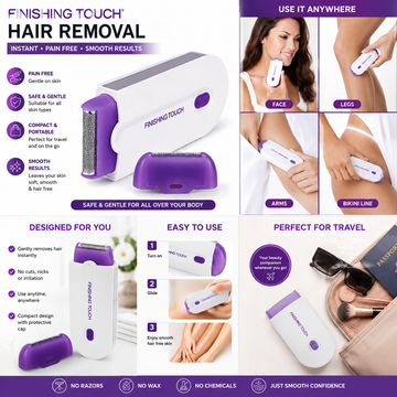 Rechargeable Yes Finishing Touch Hair Removal Machine