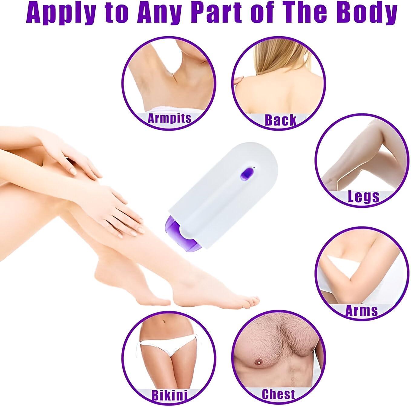 Rechargeable Yes Finishing Touch Hair Removal Machine