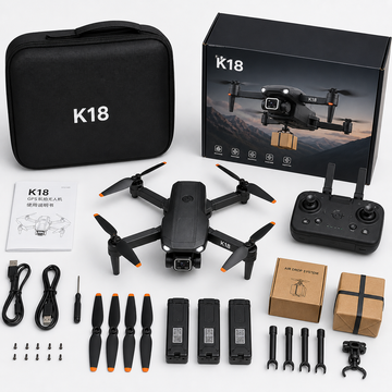 K18 Max RC Drone 8K GPS 5G Dual Camera Brushless Obstacle Avoid Foldable