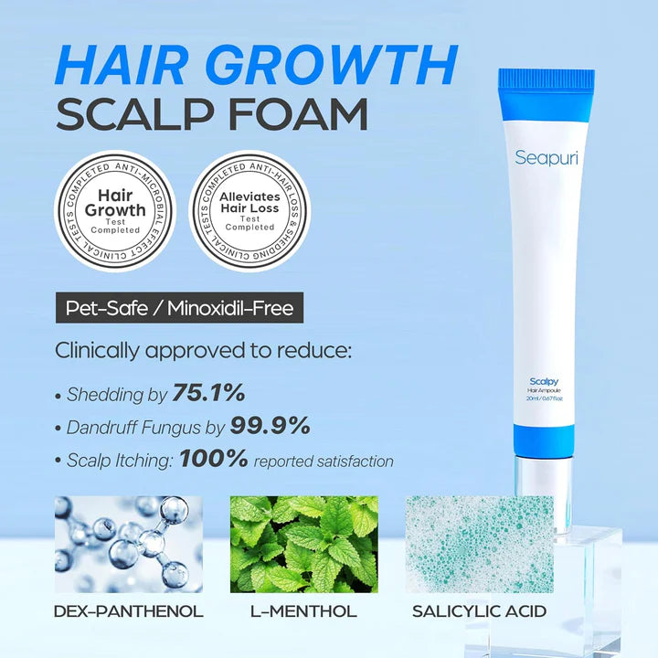 Scalpy Hair Growth Serum for Hair Loss & Thinning
